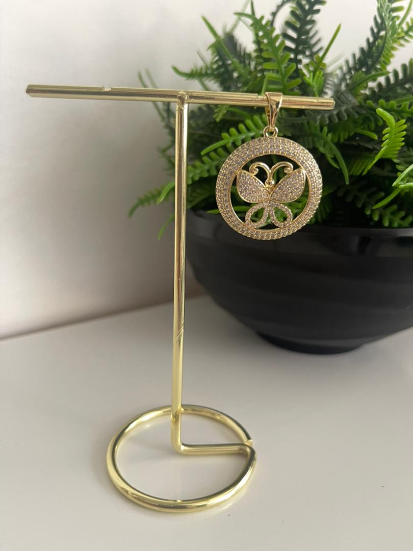 Dije Mariposa Circle