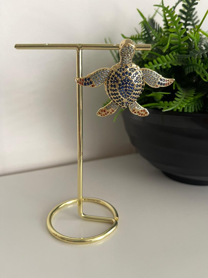 Dije Tortuga Marina Multicolor