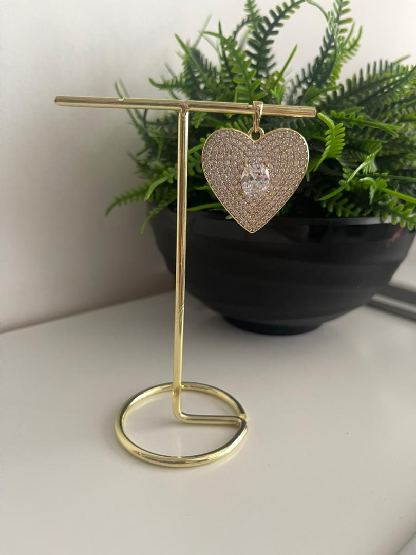 Dije Corazón Punto de Luz