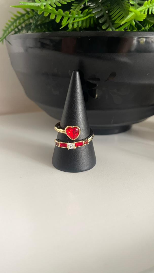 Anillo Small Heart en Cristal