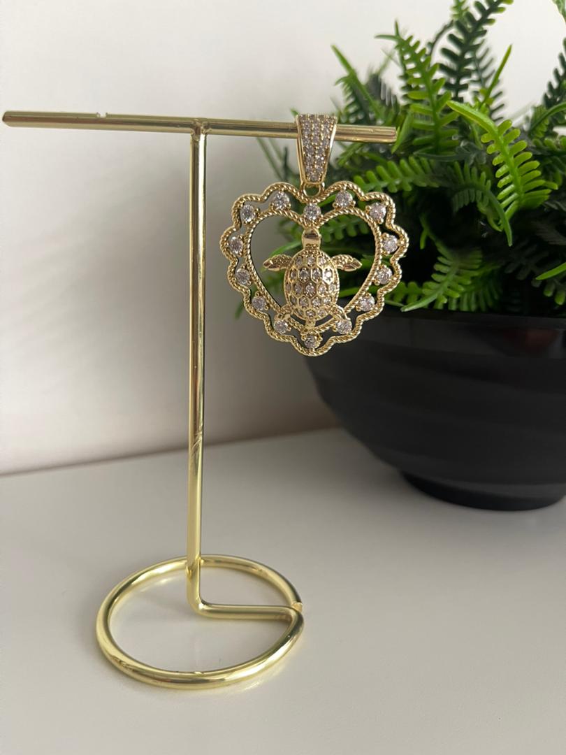 Dije Corazón de Tortuga