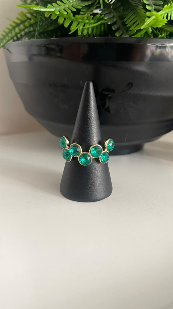 Anillo en Cristal Ajustable