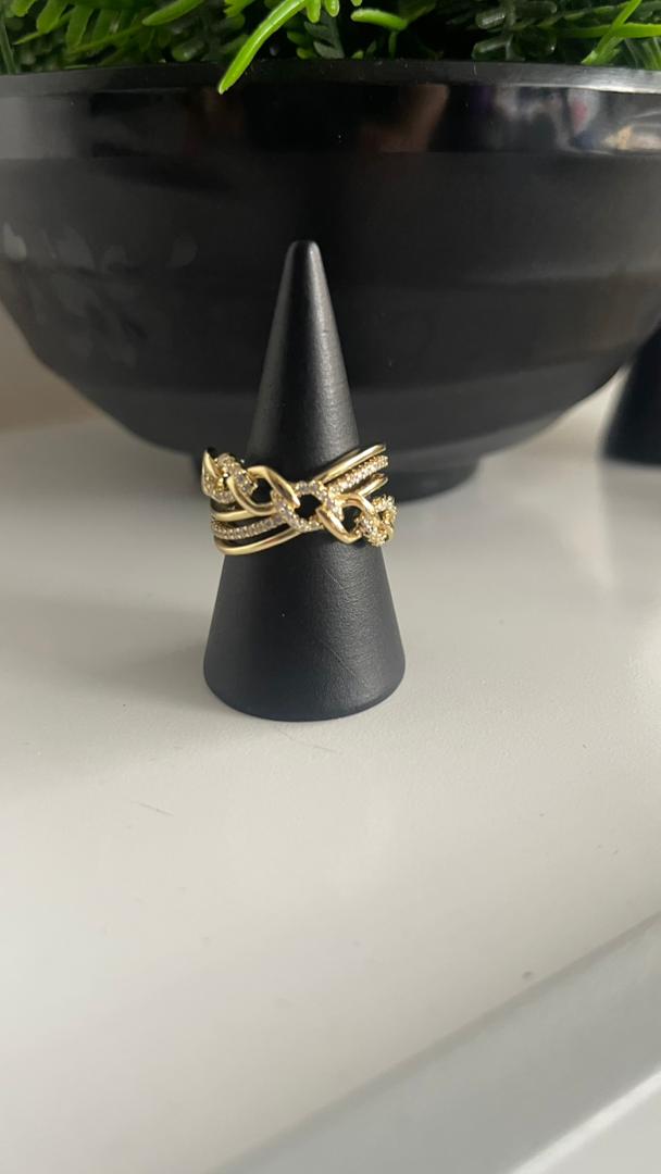 Anillo Con Brillantes