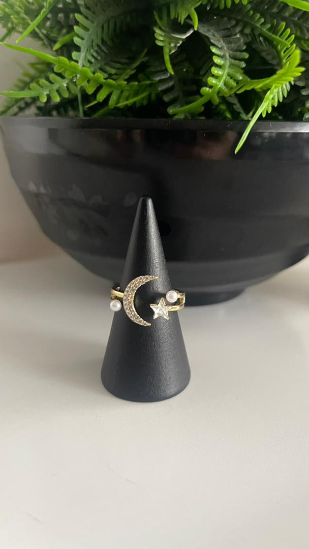Anillo Moon And Stars
